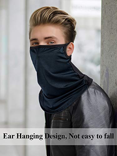 4 Piezas Bandana de Cara Cubierta de Cara con Aros de Orejas Pasamontañas Bufanda Braga de Cuello para Mujeres Hombres Deportes al Aire Libre 4 Piezas Bandana de Cara Cubierta de Cara con Aros de Orejas Pasamontañas Bufanda Braga de Cuello para Mujeres Hombres Deportes al Aire Libre
