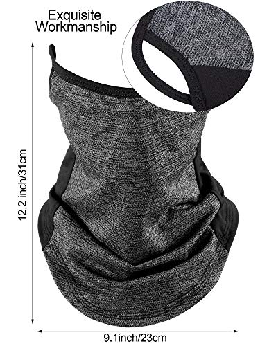 4 Piezas Bandana de Cara Cubierta de Cara con Aros de Orejas Pasamontañas Bufanda Braga de Cuello para Mujeres Hombres Deportes al Aire Libre 4 Piezas Bandana de Cara Cubierta de Cara con Aros de Orejas Pasamontañas Bufanda Braga de Cuello para Mujeres Hombres Deportes al Aire Libre