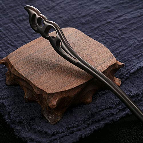 4 Piezas de Palo de Pelo de Madera Palillos de Pelo Japoneses para Moño Pasadores de Pelo para Pelo Largo de Mujeres (Estilo A) 4 Piezas de Palo de Pelo de Madera Palillos de Pelo Japoneses para Moño Pasadores de Pelo para Pelo Largo de Mujeres (Estilo A)