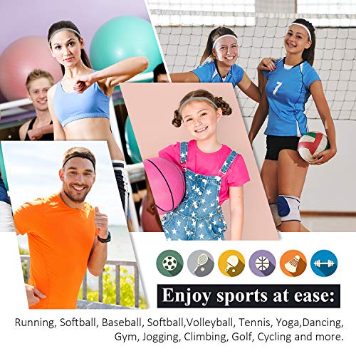 4 Piezas Diadema Deportiva Elástico Antideslizante Grueso Cinta de Pelo para Mujeres y Hombres (Negro, Gris, Blanco) 4 Piezas Diadema Deportiva Elástico Antideslizante Grueso Cinta de Pelo para Mujeres y Hombres (Negro, Gris, Blanco)
