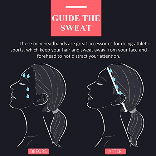 4 Piezas Diadema Deportiva Elástico Antideslizante Grueso Cinta de Pelo para Mujeres y Hombres (Negro, Gris, Blanco) 4 Piezas Diadema Deportiva Elástico Antideslizante Grueso Cinta de Pelo para Mujeres y Hombres (Negro, Gris, Blanco)