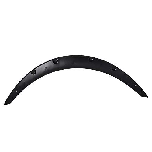 4 Piezas Guardabarros Universales para Ruedas de Coche, Protector de Arco de Ancho para Cejas de Coche 4 Piezas Guardabarros Universales para Ruedas de Coche, Protector de Arco de Ancho para Cejas de Coche