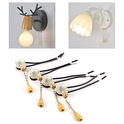 4 Piezas Interruptor de araña,Ventilador de Techo con Iluminación Interruptor de Tirón de Interruptor de Cordón de Cadena de Reemplazo de Luz de Pared de Lámpara Ventilador con Luz 4 Piezas Interruptor de araña,Ventilador de Techo con Iluminación Interruptor de Tirón de Interruptor de Cordón de Cadena de Reemplazo de Luz de Pared de Lámpara Ventilador con Luz