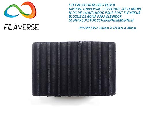 4 TACOS de GOMA 160x120x80 mm para elevador ravaglioli, corghi, omnc 4 TACOS de GOMA 160x120x80 mm para elevador ravaglioli, corghi, omnc