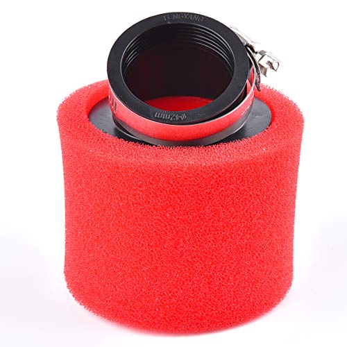 42 mm Air Filter Bent Foam Sponge Cleaner Recambio para Scooter ciclomotor 125cc 140cc 200cc CRF KLX Pit Dirt Bike