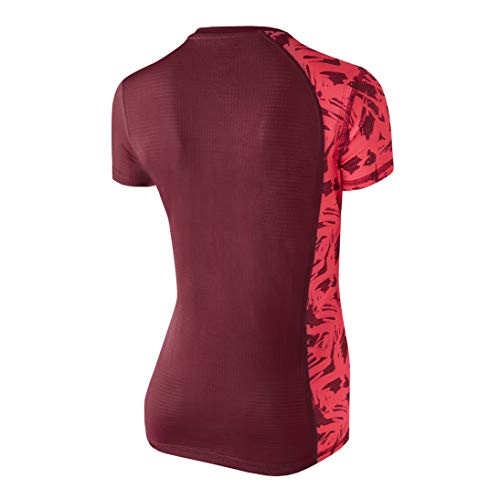 42K Running - Camiseta técnica Lotus Mujer Wine XL