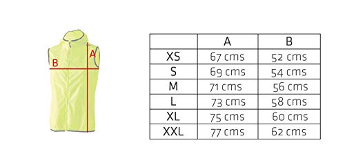 42K Running - Chaleco Técnico Waterproof Vest Naranjaa-Blanco M 42K Running - Chaleco Técnico Waterproof Vest Naranjaa-Blanco M