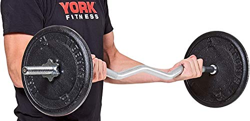 47''/59''Antideslizante Barra de Musculación de Pesas,Barra Curl Z Barra de Entrenamiento para Biceps y Triceps,Diámetro de 25 mm,Peso 10 libras/12 Libras4ft(1.2M) Ø 25mm