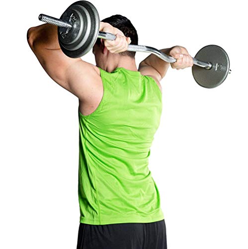 47''/59''Antideslizante Barra de Musculación de Pesas,Barra Curl Z Barra de Entrenamiento para Biceps y Triceps,Diámetro de 25 mm,Peso 10 libras/12 Libras4ft(1.2M) Ø 25mm 47''/59''Antideslizante Barra de Musculación de Pesas,Barra Curl Z Barra de Entrenamiento para Biceps y Triceps,Diámetro de 25 mm,Peso 10 libras/12 Libras4ft(1.2M) Ø 25mm