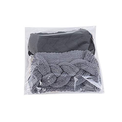 4pcs Diadema Mujer Invierno de Punto Diadema Ancha Nudo de Lana Venda de Pelo Banda de Pelo Diadema Turbante Mujer para Pelo Turbante Invierno Cinta de Pelo (Negro + Gris Medio + Beige + Caqui) 4pcs Diadema Mujer Invierno de Punto Diadema Ancha Nudo de Lana Venda de Pelo Banda de Pelo Diadema Turbante Mujer para Pelo Turbante Invierno Cinta de Pelo (Negro + Gris Medio + Beige + Caqui)