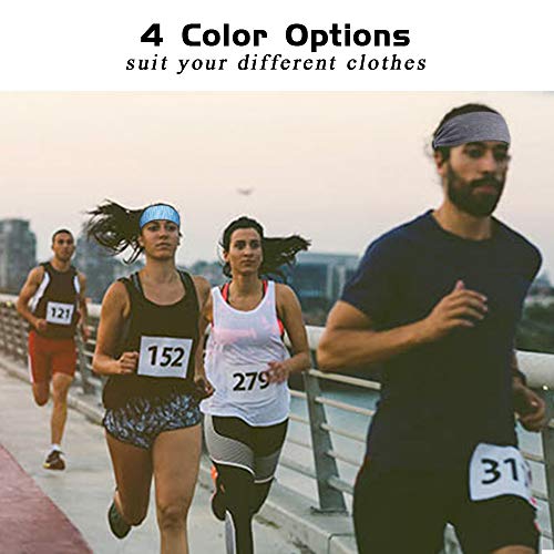4PCS diademas deportivas para mujeres hombres, elásticas diadema deportiva, antideslizante cintas de pelo deportivas diadema sudor, cinta pelo deporte mujer Adecuado running, gimnasio,yoga, fitness 4PCS diademas deportivas para mujeres hombres, elásticas diadema deportiva, antideslizante cintas de pelo deportivas diadema sudor, cinta pelo deporte mujer Adecuado running, gimnasio,yoga, fitness