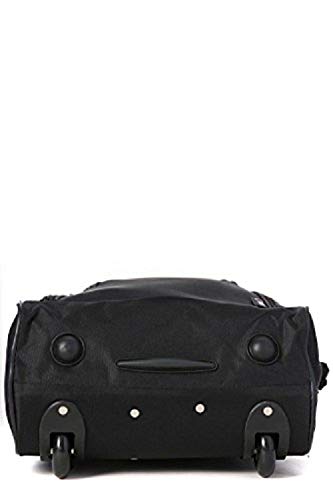 5 Cities - Ryanair Cabin Approved Main & Second Hand Luggage - Carry On Both Equipaje de mano, 54 cm, 42 liters, Negro (Black), conjunto de 2 trolley y 2 bolsas (total: 4) 5 Cities - Ryanair Cabin Approved Main & Second Hand Luggage - Carry On Both Equipaje de mano, 54 cm, 42 liters, Negro (Black), conjunto de 2 trolley y 2 bolsas (total: 4)