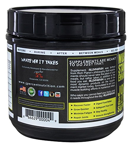 5% Nutrition - Rich Piana All Day you May (30 serv) 1 Unidad 460 g