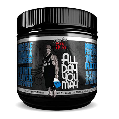 5% Nutrition - Rich Piana All Day you May (30 serv) 1 Unidad 460 g 5% Nutrition - Rich Piana All Day you May (30 serv) 1 Unidad 460 g
