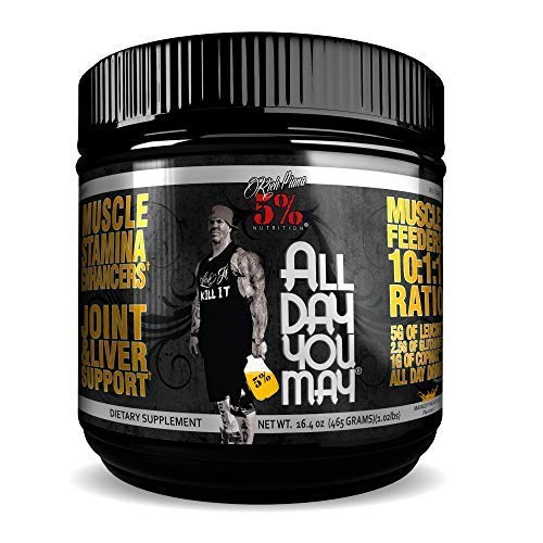 5% Nutrition - Rich Piana All Day you May (30 serv) 1 Unidad 460 g