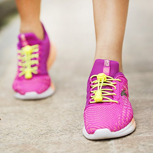 5 Pares Cordones de Zapatos, Accevo Cordones Elásticos para corredores, niños, personas mayores y personas con estilos de vida activos(Negro, Blanco, Gris, Azul, Amarillo) 5 Pares Cordones de Zapatos, Accevo Cordones Elásticos para corredores, niños, personas mayores y personas con estilos de vida activos(Negro, Blanco, Gris, Azul, Amarillo)