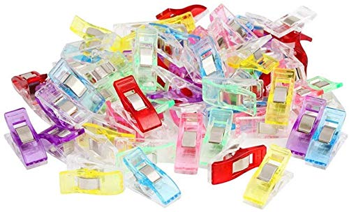 50 clips para costura, creación de mantas, manualidades, de plástico, sin necesidad de agujas, para crochet, tejer, clip de seguridad, varios colores 50 clips para costura, creación de mantas, manualidades, de plástico, sin necesidad de agujas, para crochet, tejer, clip de seguridad, varios colores