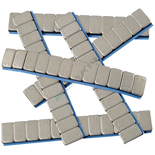 50 Haskyy Pesos Adhesivos I contrapesos Adhesivos Pesos I 50x Barras autoadhesivas 12*5g I galvanizadas y recubiertas de plástico 50 Haskyy Pesos Adhesivos I contrapesos Adhesivos Pesos I 50x Barras autoadhesivas 12*5g I galvanizadas y recubiertas de plástico