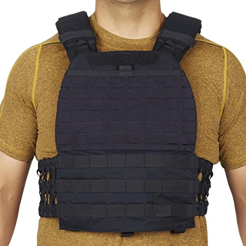 5.11 TacTec Plate Carrier placa de pecho, azul marino 5.11 TacTec Plate Carrier placa de pecho, azul marino