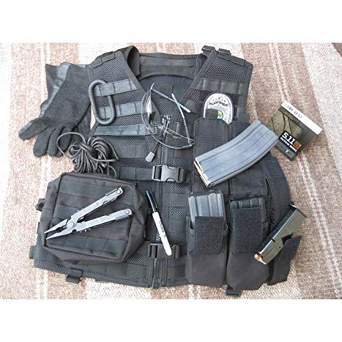 5.11 Tactical LBE Chaleco para Hombre, Sudadera, Color Negro, tamaño FR : M-L (Taille Fabricant : Regular) 5.11 Tactical LBE Chaleco para Hombre, Sudadera, Color Negro, tamaño FR : M-L (Taille Fabricant : Regular)