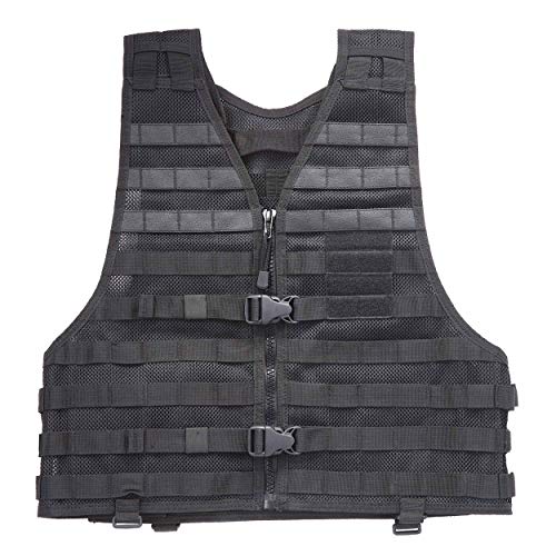5.11 Tactical LBE Chaleco para Hombre, Sudadera, Color Negro, tamaño FR : M-L (Taille Fabricant : Regular) 5.11 Tactical LBE Chaleco para Hombre, Sudadera, Color Negro, tamaño FR : M-L (Taille Fabricant : Regular)