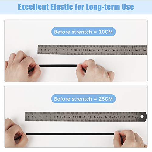 【5mm 50m】Negro Plano Cuerda Elastica, AirabcCordón elástico de costura DIY, Cintas elásticas para Costura Y Manualidades DIY Cordon, Cordón goma para Elástico de Cuerda Tela para Coser Ropa 【5mm 50m】Negro Plano Cuerda Elastica, AirabcCordón elástico de costura DIY, Cintas elásticas para Costura Y Manualidades DIY Cordon, Cordón goma para Elástico de Cuerda Tela para Coser Ropa