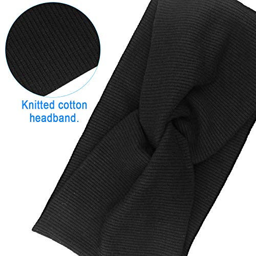 5pcs Cinta de Pelo Mujer, Diademas de Nudo Cinta para Pelo de Algodón Diademas Pelo para Deportes al Aire Libre Banda Deportiva Pelo para Mujeres y Chicas (5 Colores) 5pcs Cinta de Pelo Mujer, Diademas de Nudo Cinta para Pelo de Algodón Diademas Pelo para Deportes al Aire Libre Banda Deportiva Pelo para Mujeres y Chicas (5 Colores)