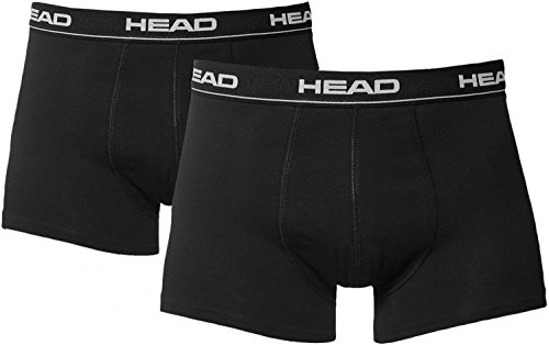 6 x pack Head Men's Boxer Shorts / Black / Size XL / with Elastic Waistband