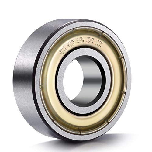 608zz Rodamientos de Bolas 8 x 22 x 7 mm, Metal Doble Revestimiento, Rodamientos Skateboard 20 Unidades 608zz Rodamientos de Bolas 8 x 22 x 7 mm, Metal Doble Revestimiento, Rodamientos Skateboard 20 Unidades