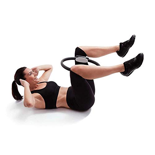 66Fit Pilates - Aro de Pilates, tamaño 60x60x1.3, Color Negro