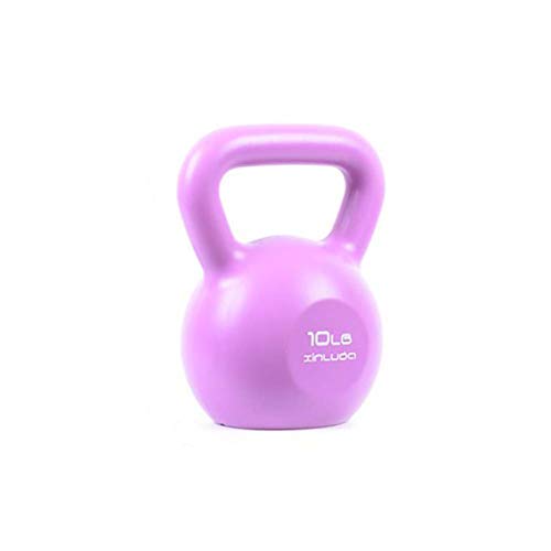 73HA73 Pesa Rusa Colorido Kettlebell Lifting Workout Heavy Duty High Eco PE Material Kettlebell Competición de Calidad para Gimnasio Home Fitness 5, 10, 15, 20 LB,5LB