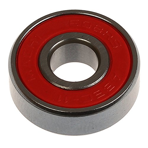 8, 16 o 32 piezas de rodamientos de carreras 608er 2RS ABEC-11 de Mach1 / Almacenaje y separador en una caja de metal para, por ejemplo, patines en línea, 8x Kugellager + 4x Spacer 8, 16 o 32 piezas de rodamientos de carreras 608er 2RS ABEC-11 de Mach1 / Almacenaje y separador en una caja de metal para, por ejemplo, patines en línea, 8x Kugellager + 4x Spacer