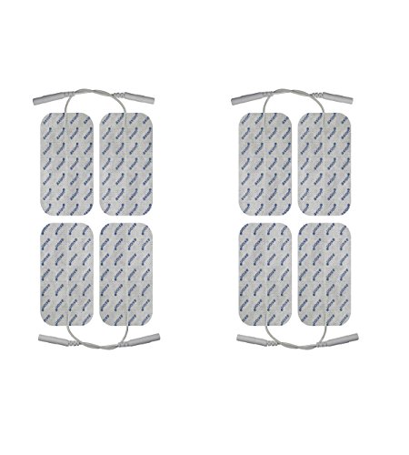 8 Electrodos axion de 10x5 cm TENS & EMS para su aparato CEFAR COMPEX