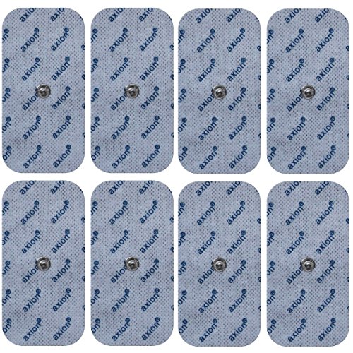 8 Electrodos de 10x5 cm - para su aparato TENS EMS electroestimulador VITALCONTROL & Beurer - axion 8 Electrodos de 10x5 cm - para su aparato TENS EMS electroestimulador VITALCONTROL & Beurer - axion