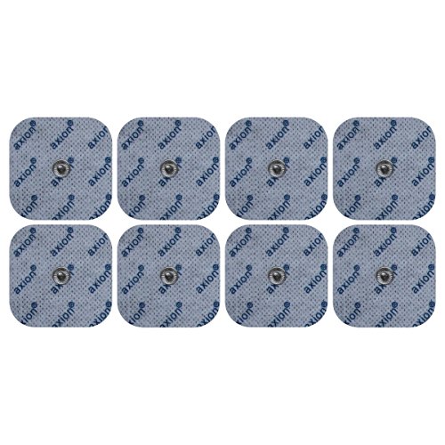 8 Electrodos de 4,5x4,5 cm - para su aparato TENS EMS electroestimulador VITALCONTROL & Beurer - axion 8 Electrodos de 4,5x4,5 cm - para su aparato TENS EMS electroestimulador VITALCONTROL & Beurer - axion