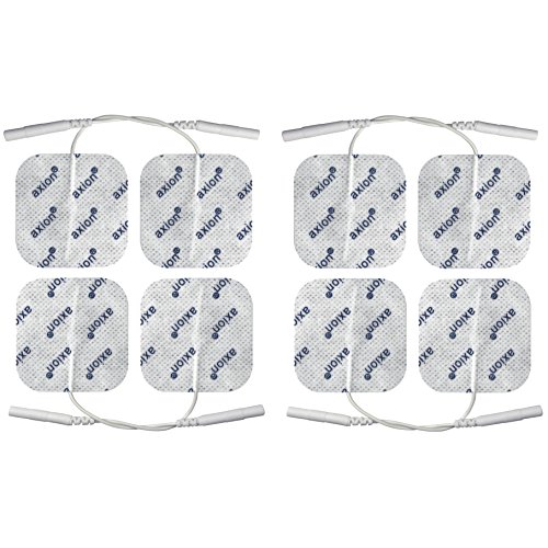 8 Electrodos de 5x5 cm axion | para su electroestimulador TENS EMS Cefar Compex 8 Electrodos de 5x5 cm axion | para su electroestimulador TENS EMS Cefar Compex