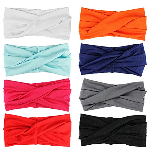 8 Piezas Turbante Para Mujer Color Puro Venda De Pelo Diadema Accesorios Para El Cabello 8 Piezas Turbante Para Mujer Color Puro Venda De Pelo Diadema Accesorios Para El Cabello