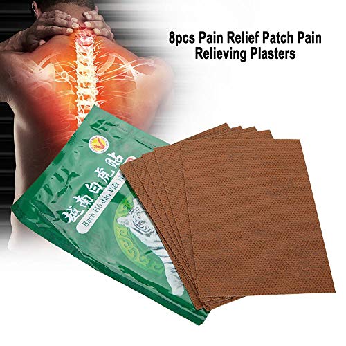 8PCS Parche para Aliviar Dolor Yeso de bálsamo de tigre blanco para artritis,articulaciones de la rodilla,espalda,Parche térmico articulación y relajación muscular para mujeres y hombres 8PCS Parche para Aliviar Dolor Yeso de bálsamo de tigre blanco para artritis,articulaciones de la rodilla,espalda,Parche térmico articulación y relajación muscular para mujeres y hombres