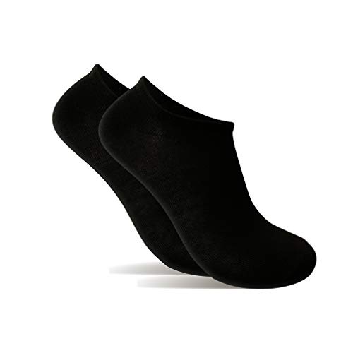 9 Pares Calcetines cortos Mujer hombre, calcetines tobillero (Negro, (36-41) 9 Pares Calcetines cortos Mujer hombre, calcetines tobillero (Negro, (36-41)