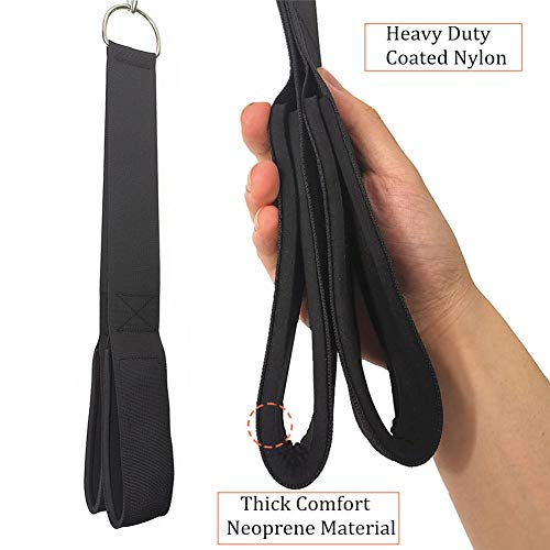 9 piezas Accesorios para máquinas de cable para gimnasio Sistema de cable de polea para el hogar Entrenamiento de fuerza del brazo Ejercitador Equipo de entrenamiento para hombres Mujeres