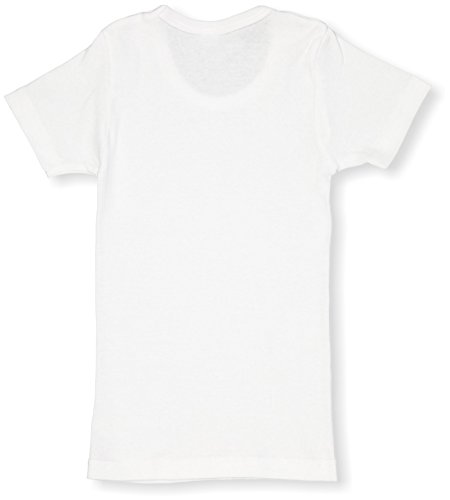Abanderado A0302, Camiseta Para Niños, Blanco, 16 años (talla del fabricante: 188 cm)