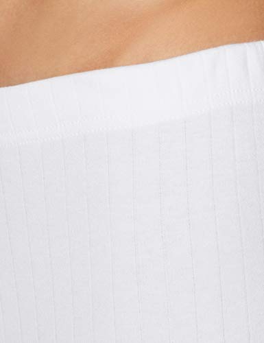 ABANDERADO Calzón Largo Termal Abierto de algodón Pantalones térmicos, Blanco, XL/56 para Hombre