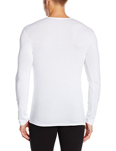 Abanderado Termal Termaltech Camiseta térmica, Blanco (Blanco 001), Large (Tamaño del Fabricante:52) para Hombre