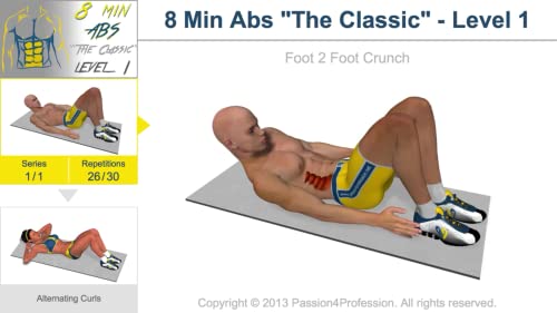 Abdominales en 8 minutos Abdominales en 8 minutos