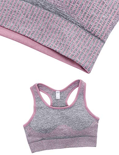 Abollria Sujetador Deportivo para Mujer Sujetador de Sujeción Fuerte Cómoda Banda Elástica Almohadilla para el Pecho Desmontable, Chaleco Clásico sin Anillo de Acero, Yoga, Pilates, Fitness Abollria Sujetador Deportivo para Mujer Sujetador de Sujeción Fuerte Cómoda Banda Elástica Almohadilla para el Pecho Desmontable, Chaleco Clásico sin Anillo de Acero, Yoga, Pilates, Fitness