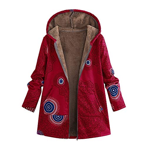 Abrigo De Invierno Mujer Libre Abrigos para Mujer Rebajas Talla Grande Abrigo con Capucha De Manga Larga Vintage Cremallera Señoras Abrigos con Bolsillos Gruesos De Lana riou Abrigo De Invierno Mujer Libre Abrigos para Mujer Rebajas Talla Grande Abrigo con Capucha De Manga Larga Vintage Cremallera Señoras Abrigos con Bolsillos Gruesos De Lana riou