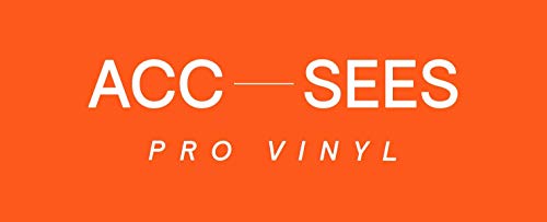 Acc-Sees Pro - Caja de almacenamiento para discos de vinilo de 45 revoluciones