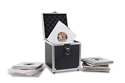 Acc-Sees Pro - Caja de almacenamiento para discos de vinilo de 45 revoluciones