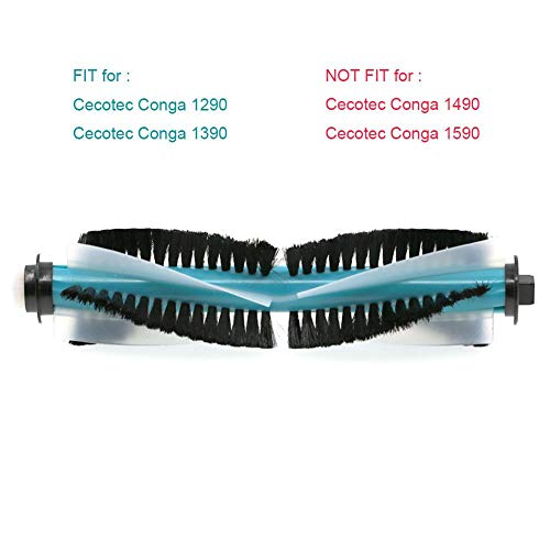 Accesorio para Cecotec Conga 1390 Cecotec Conga 1290 Robot Aspirador Repuestos Paquete de 1 Cepillo principal, 8 filtros Hepa, 8 cepillos laterales, 2 trapos de fregona, 2 herramientas de limpieza Accesorio para Cecotec Conga 1390 Cecotec Conga 1290 Robot Aspirador Repuestos Paquete de 1 Cepillo principal, 8 filtros Hepa, 8 cepillos laterales, 2 trapos de fregona, 2 herramientas de limpieza
