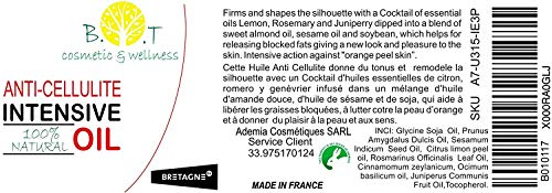 Aceite Anti Celulitis 250 ml Con Aceites Esenciales Triple acción: drenante, quema grasa y reafirmante. Penetra 6 veces mejor que una crema anti celulitis Aceite Anti Celulitis 250 ml Con Aceites Esenciales Triple acción: drenante, quema grasa y reafirmante. Penetra 6 veces mejor que una crema anti celulitis